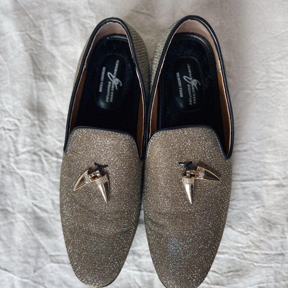 Like New! Giorgio Brutini Collide Gold Smoker Men’s Fashion Shoe
